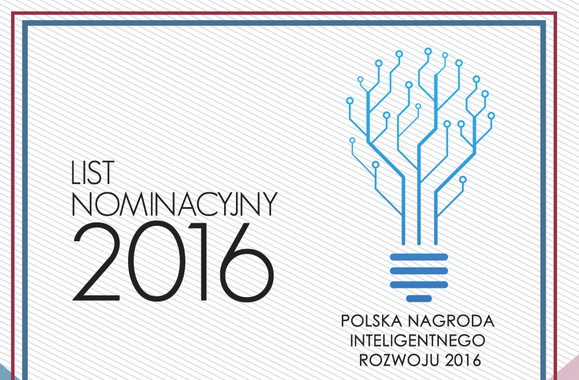 Fot. List nominacyjny do Polskiej Nagrody Inteligentnego Rozwoju 2016.