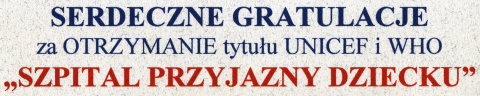 Szpital Przyjazny Dziecku-Szp2 Rzeszw.